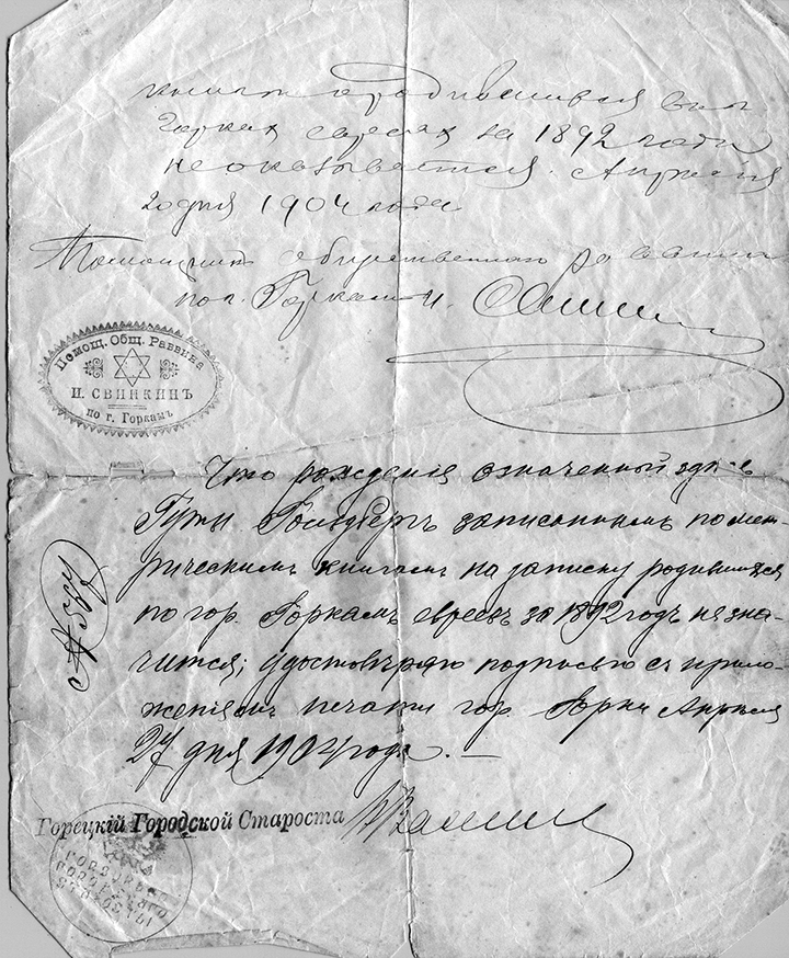 Гута Зусьевна Гольдберг